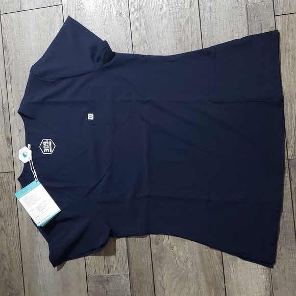 Uniforms World Scrubs for Women Set - Stretch Scrub Top & Pants, 8 Pockets, Sz M - Picture 3 of 16